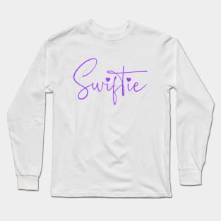 Swiftie - Purple Long Sleeve T-Shirt